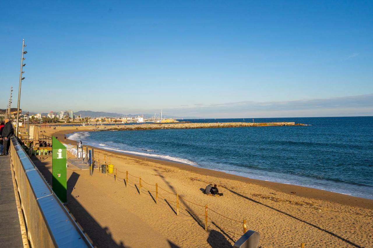 Kronos On The Beach Suite 1 Барселона Экстерьер фото