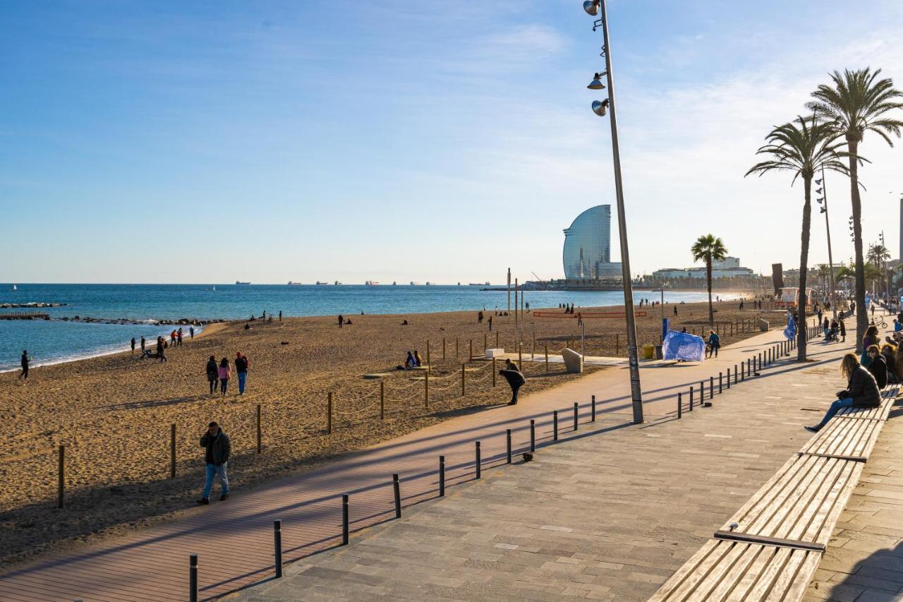 Kronos On The Beach Suite 1 Барселона Экстерьер фото